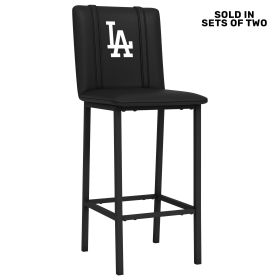 Bar Stool 500 with Los Angeles Dodgers Secondary Logo Set of 2
