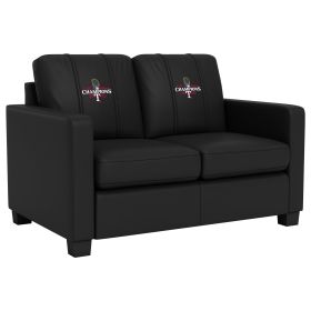 Dyno Stationary Loveseat with Texas Rangers 2023 Champions Logo