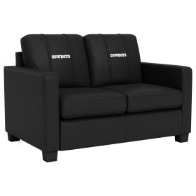 Dyno Stationary Loveseat with Dallas Cowboys Secondary Logo