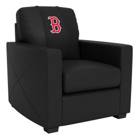Silver Club Chair with Boston Red Sox Secondary