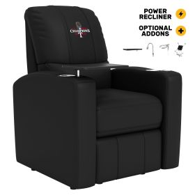 Stealth Power Plus Recliner with Texas Rangers 2023 Champions Logo