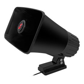 5 Core PA Horn Speaker 8 Inch 65W Loud Outdoor Audio Speaker System 8 Ohm Reflex Megaphone - HW 508 BLK