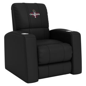 Relax Home Theater Recliner with Texas Rangers 2023 Champions Logo (Material: Top Grain Leather *Custom Order 8 Week Lead time No Returns*)